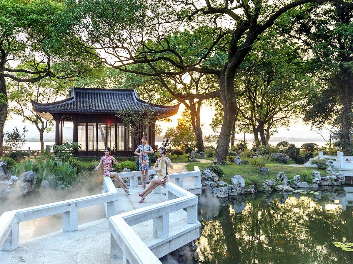 Liuying Hotel West Lake Hangzhou Buitenkant foto